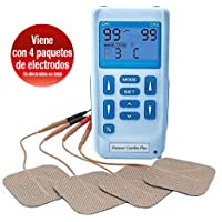 Premier Plus EM6300P Electroestimulador Digital Masaje EMS TENS- Pantalla LCD- 2 Canales- 16 Electrodos Autoadhesivos…